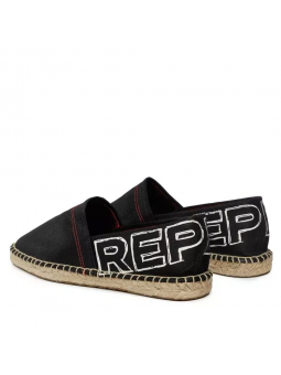 Alpargata Replay negra PB
