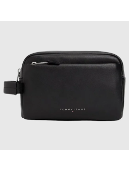 Neceser Tommy Jeans linear negro