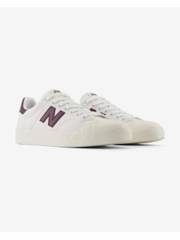 Sneaker New Balance 100 blanco granate