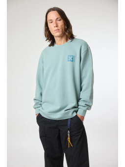 Sudadera Blue Banana Nature Crew Menta