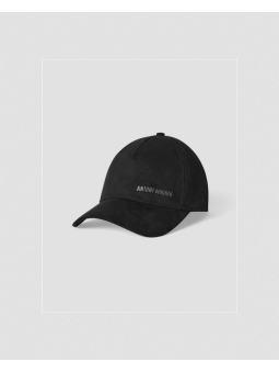 Gorra Antony Morato negra terciopelo