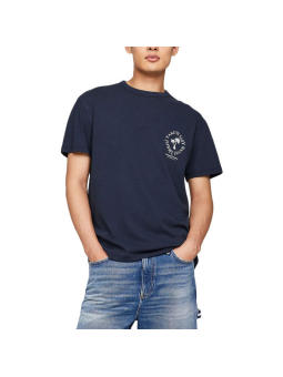 Camiseta Tommy Jeans Noveldy azul oscuro