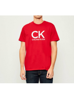Camiseta Calvin Klein básica roja