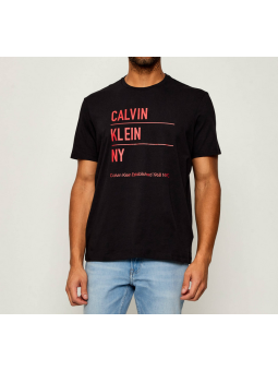 Camiseta Calvin Klein NY negra
