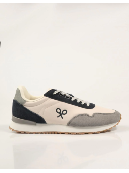 Sneaker Silbon Multicolor Azul y Blanco