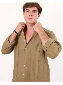 Camisa Bvmprs habanera khaki