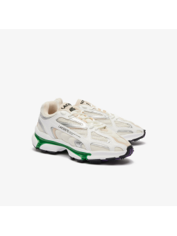 Sneaker Lacoste blanco verde
