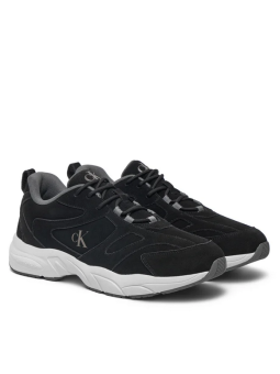 Sneaker Calvin Klein Retro mix negro