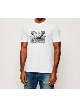 Camiseta Hugo Diwon blanca