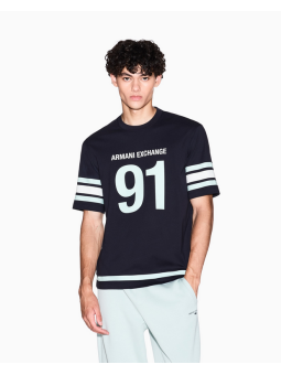 Camiseta Armani Exchange azul marina