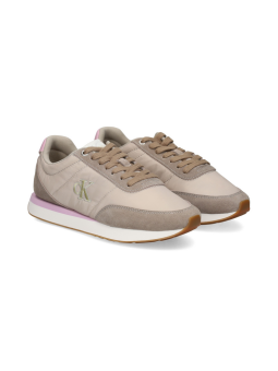 Sneaker Calvin Klein Retro Taupe-Lila