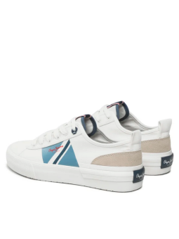 Sneaker Pepe Jeans Allen blanco-azul