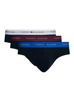 3Pack Boxer Tommy Hilfiger (blanco, azul, vino)