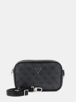 Neceser Guess Milano estampado 4G gris oscuro