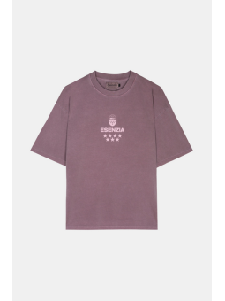Camiseta Esenzia Mauve Royal tee