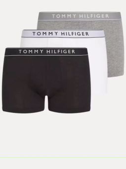 3Pack boxer Tommy Hilfiger negro-gris-blanco